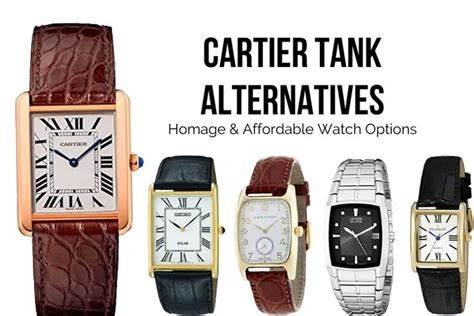 cheap cartier tank alternative|duplicate cartier tank watch.